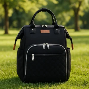 Sac à langer noir | lune noire