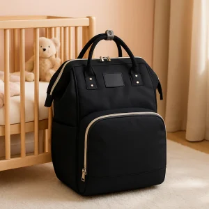 Sac à langer noir | minuit nomade