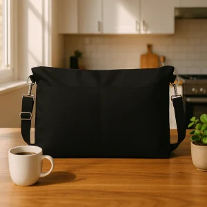 Sac à langer noir | mystère en balade