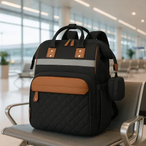 Sac à langer noir | parenthèse minuit