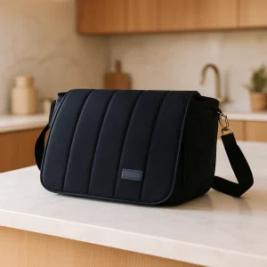 Sac à langer noir | nuit de coton