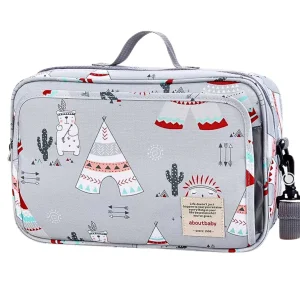 Sac a langer | ouverture valise pour accès rapide