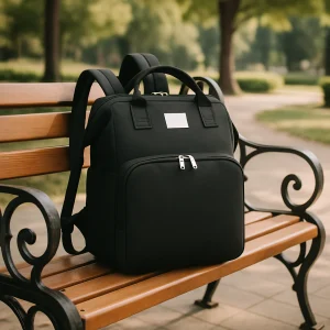 Sac à langer noir | Le sac du heros