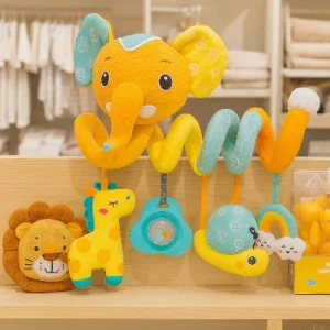 Spirale d'activité bébé | Colorama™ Éveil  poussette-cosy