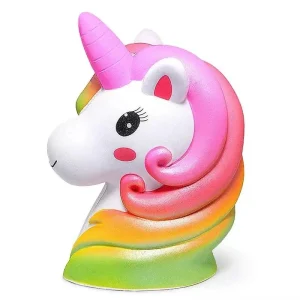 Squishy Licorne Rose Anti Stress