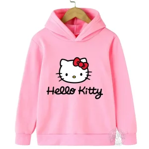 Sweat Capuche Hello Kitty Enfant