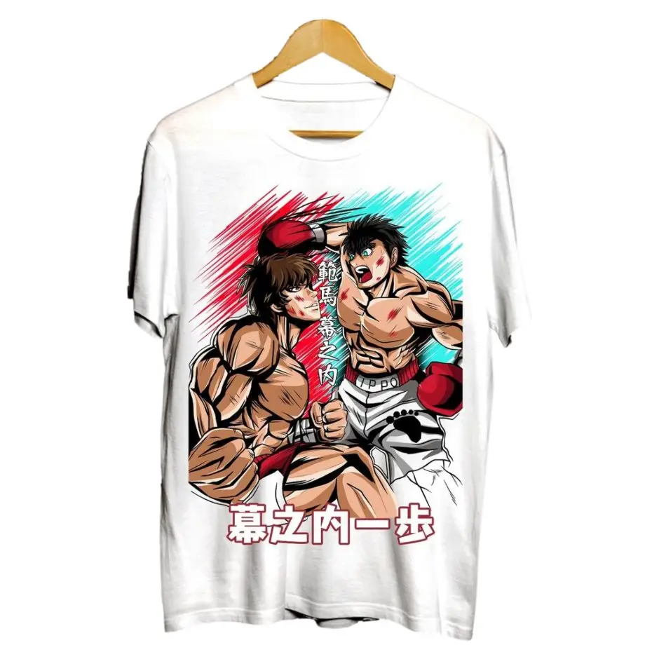 T-shirt Anime Ippo Vs Baki Boxing Gym – Image 3