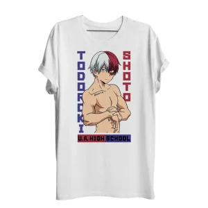 T-shirt Anime Shoto Todoroki Hero Academia