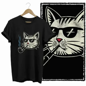 T-Shirt Coton Chat Maigret