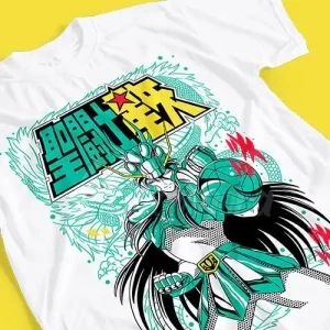 T-shirt Coton Chevalier du Zodiaque Shiryu