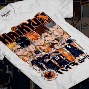 T-shirt Coton Karasuno Haikyuu