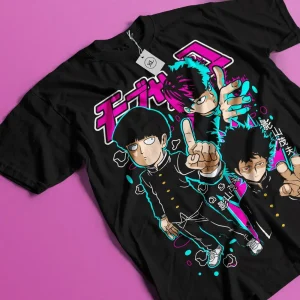 T-shirt Coton Mob Psycho 100