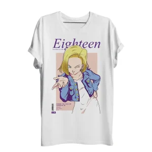 T-shirt Dragon Ball Android 18