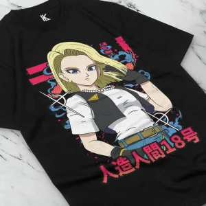 T-shirt Dragon Ball Android 18