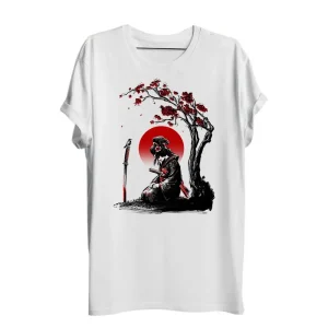 T-shirt Japan Samurai Geisha