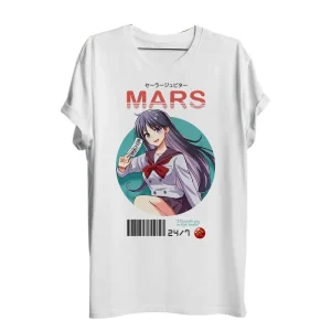 T-shirt Sailor Mars anime