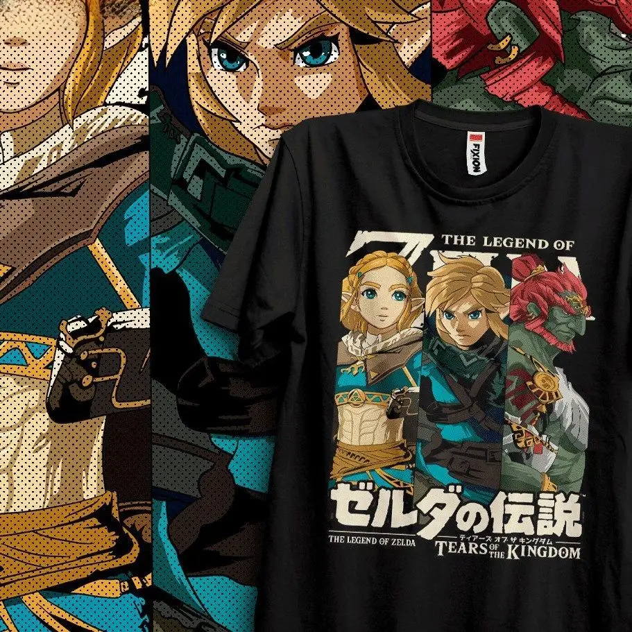 T-shirt Zelda TOTK 100% Coton – Image 2