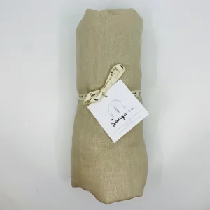 Sauge & Co. - Drap Contour - Avoine||Sauge & Co. - Crib Sheet - Oat