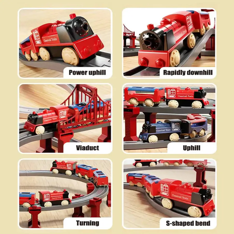 Train Electrique jouet Circuit Enfant – Image 4