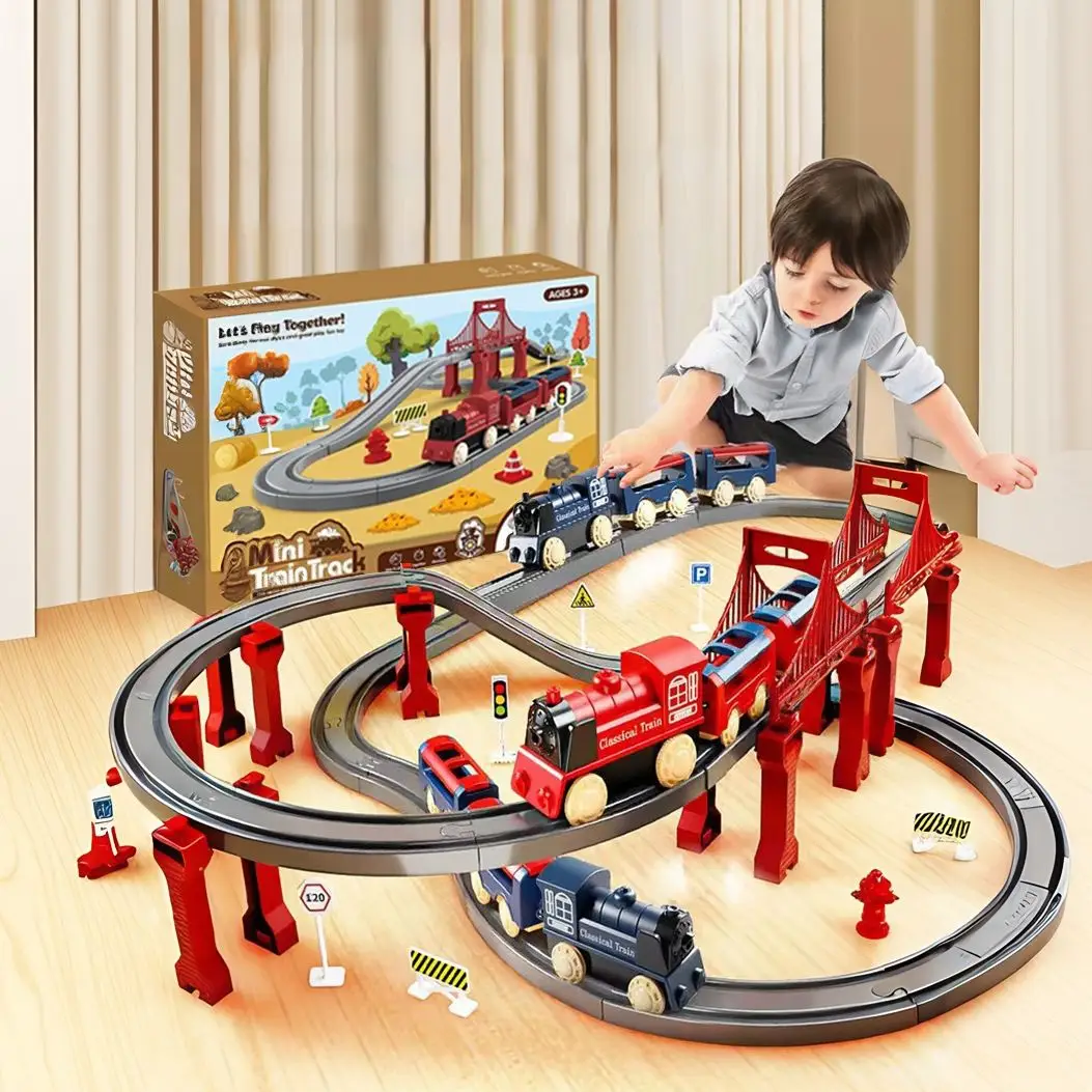 Train Electrique jouet Circuit Enfant – Image 2