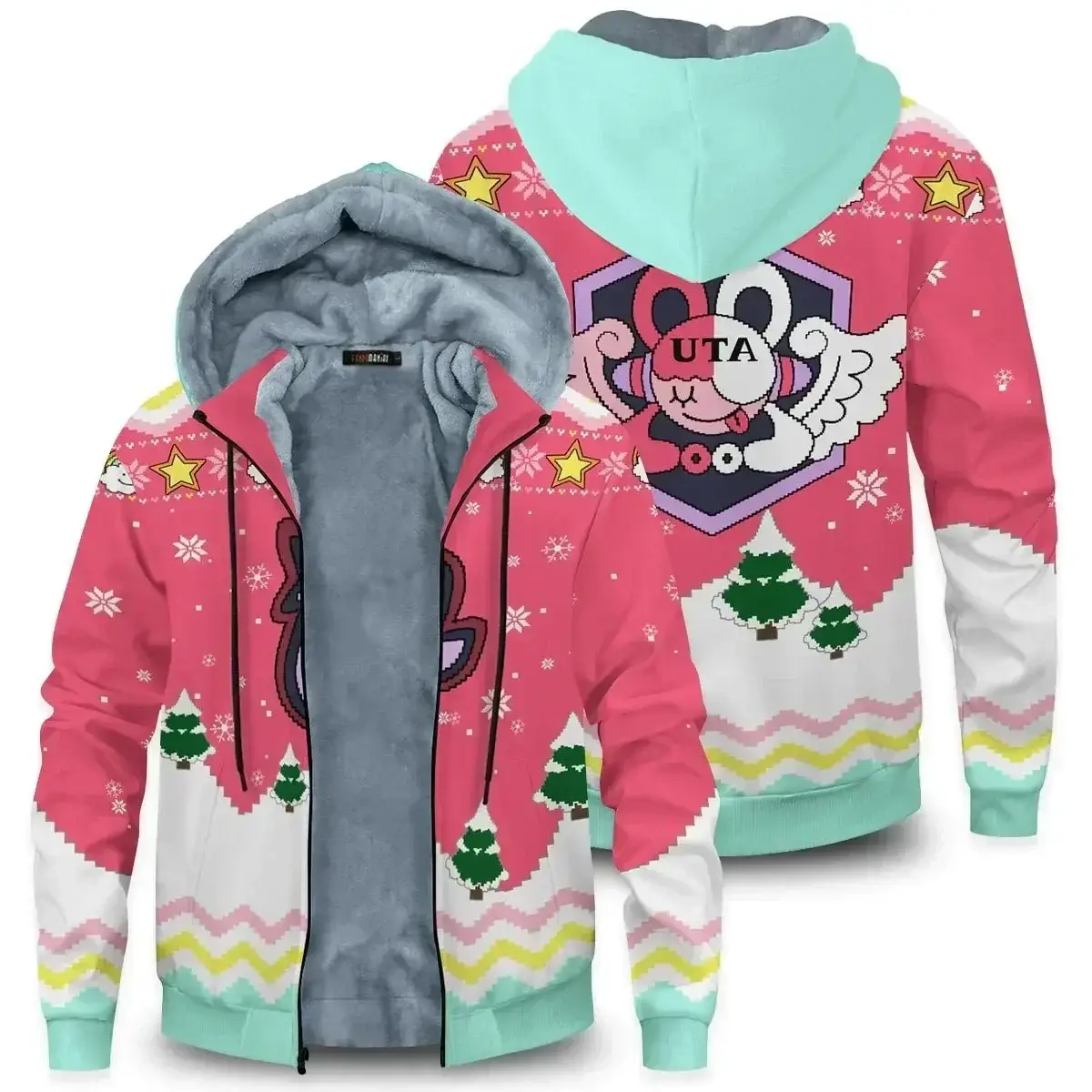 Veste Capuche Hiver One Piece – Image 3