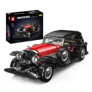 Voiture ancienne en briques a construire